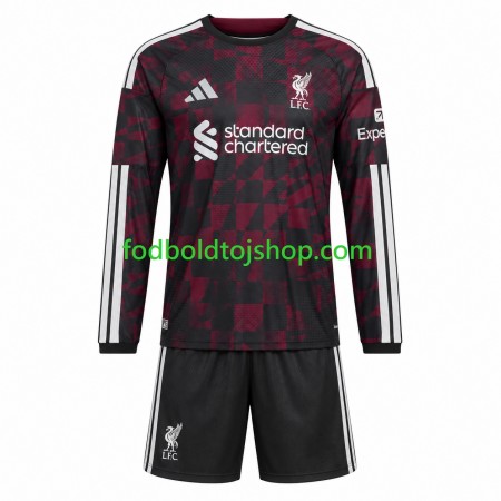 Liverpool Børn 3. Fodboldsæt 2026-27 L/S (+ Korte bukser)